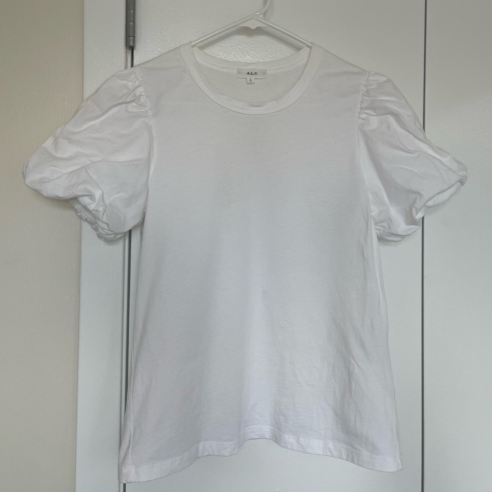 A.L.C. cotton puff sleeve tee